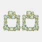 Geometrical Shape Zinc Alloy Dangle Earrings