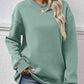 Round Neck Long Sleeve Sweatshirt