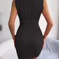 Abigail Cable-Knit Round Neck Sleeveless Sweater Dress