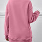 #MomLife Letter Graphic Round Neck Sweatshirt