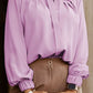 Women's Jasira Button Up Round Neck Long Sleeve Shirt