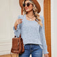 Full Size Square Neck Puff Sleeve Top