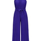 Cutout Tied Pleated Sleeveless Jumpsuit
