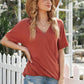 Surplice Half Sleeve T-Shirt