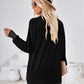 Contrast Mock Neck Long Sleeve T-Shirt