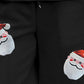 CHRISTMAS Santa Sequin Round Neck Top and Pants Set