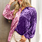 BiBi Contrast Button Up Long Sleeve Shirt - Brand BiBi