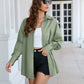 Full Size Dropped Shoulder Longline Shirt
