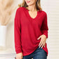 Culture Code Full Size Wide Notch Relax Top