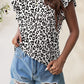 Printed Round Neck Short Sleeve T-Shirt