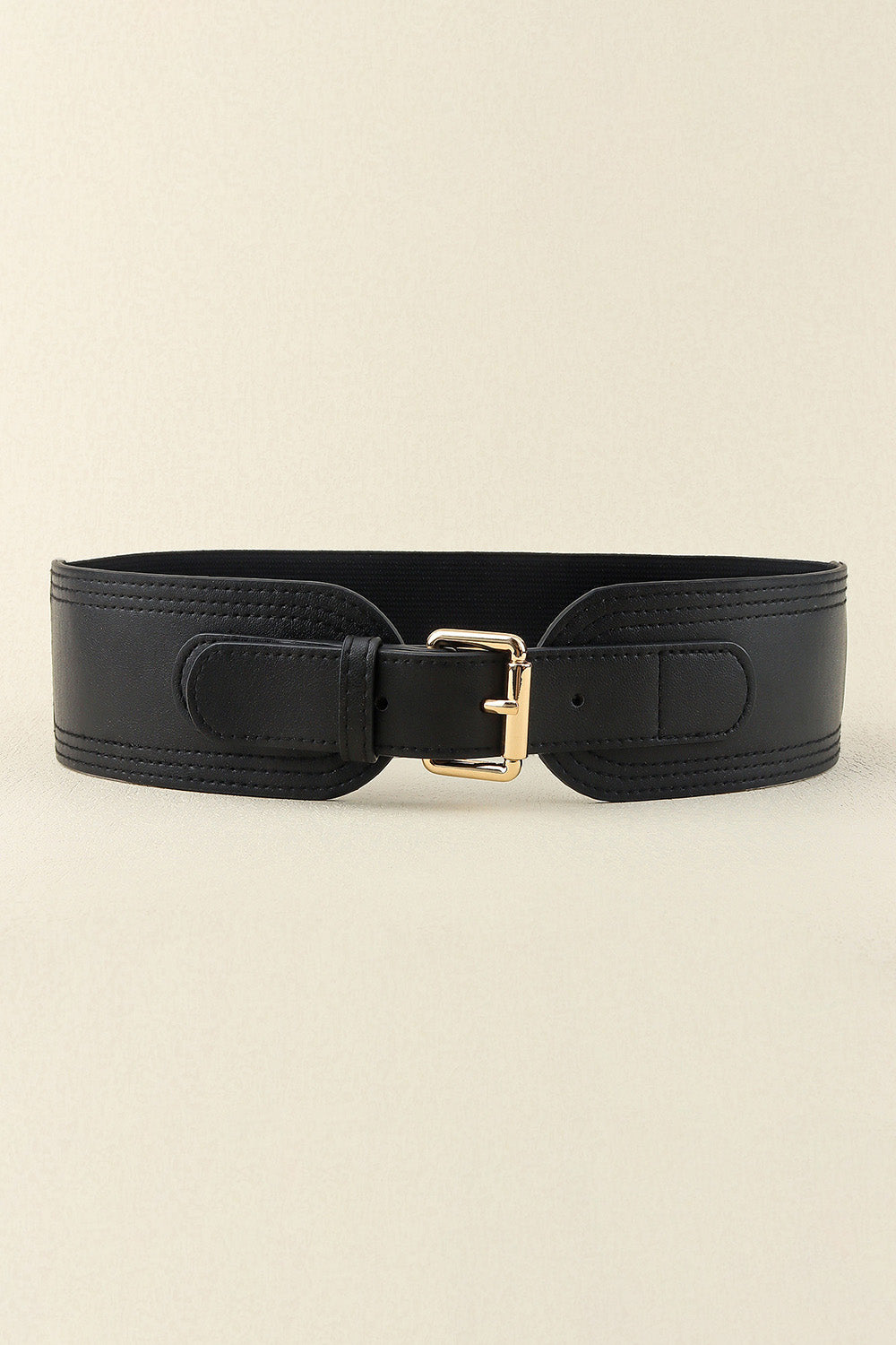 Jessica Anne Beauty Elastic Wide PU Belt