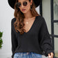 M&Matilda V-Neck Center Seam Sweater