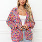 V-Neck Long Sleeve Cardigan