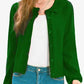 Collared Long Sleeve Button Down Cardigan