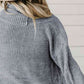 High-Low Open Front Cardigan with Pockets