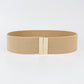 Women's Alloy Buckle Elastic Belt