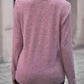 Round Neck Buttoned Long Sleeve T-Shirt