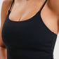 SUNSETNIGHTS Feel Like Skin Scoop Neck Sports Cami