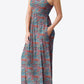 Full Size Empire Waist Sleeveless Dress with Pockets