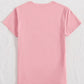 Letter Graphic Round Neck Short Sleeve T-Shirt