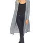 Striped Long Sleeve Cardigan