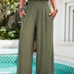Savannah Lynn Smocked Wide Leg Pants with Pockets
