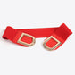 Jessica Anne Beauty Double D Buckle PU Belt