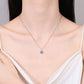 1 Carat Moissanite 925 Sterling Silver Necklace 💜