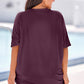 Plus Size Ribbed Cocoon Cover Up