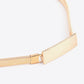 Women's Elastic Iron Skinny Belt