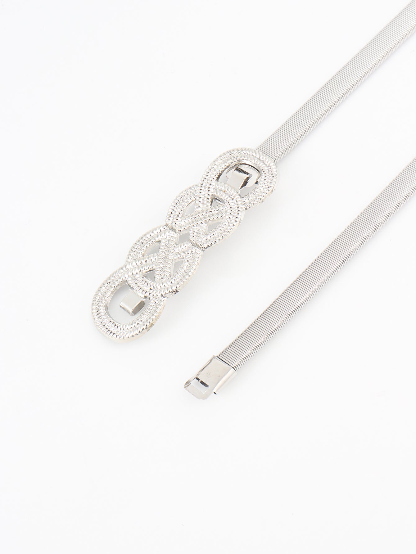 Jessica Anne Beauty Knot Buckle Metal Belt