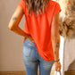 Embroidered Short Sleeve Blouse