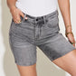 Judy Blue Full Size High Waist Washed Denim Shorts