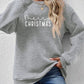 MERRY CHRISTMAS Dropped Shoulder Sweatshirt