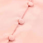 V-Neck Tie Hem Flutter Sleeve Blouse