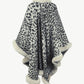 Leopard Open Front Poncho