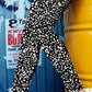 Printed High Waist Skinny Leggings