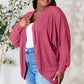 Basic Bae Full Size Ribbed Cocoon Cardigan
