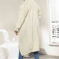 Plus Size Open Front Long Sleeve Cardigan