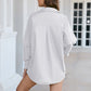 Full Size Dropped Shoulder Longline Shirt