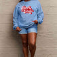 Simply Love CHRISTMAS Full Size DECK THE HALLS Graphic Sweatshirt