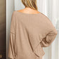 BiBi Exposed Seam Long Sleeve Top - Brand BiBi