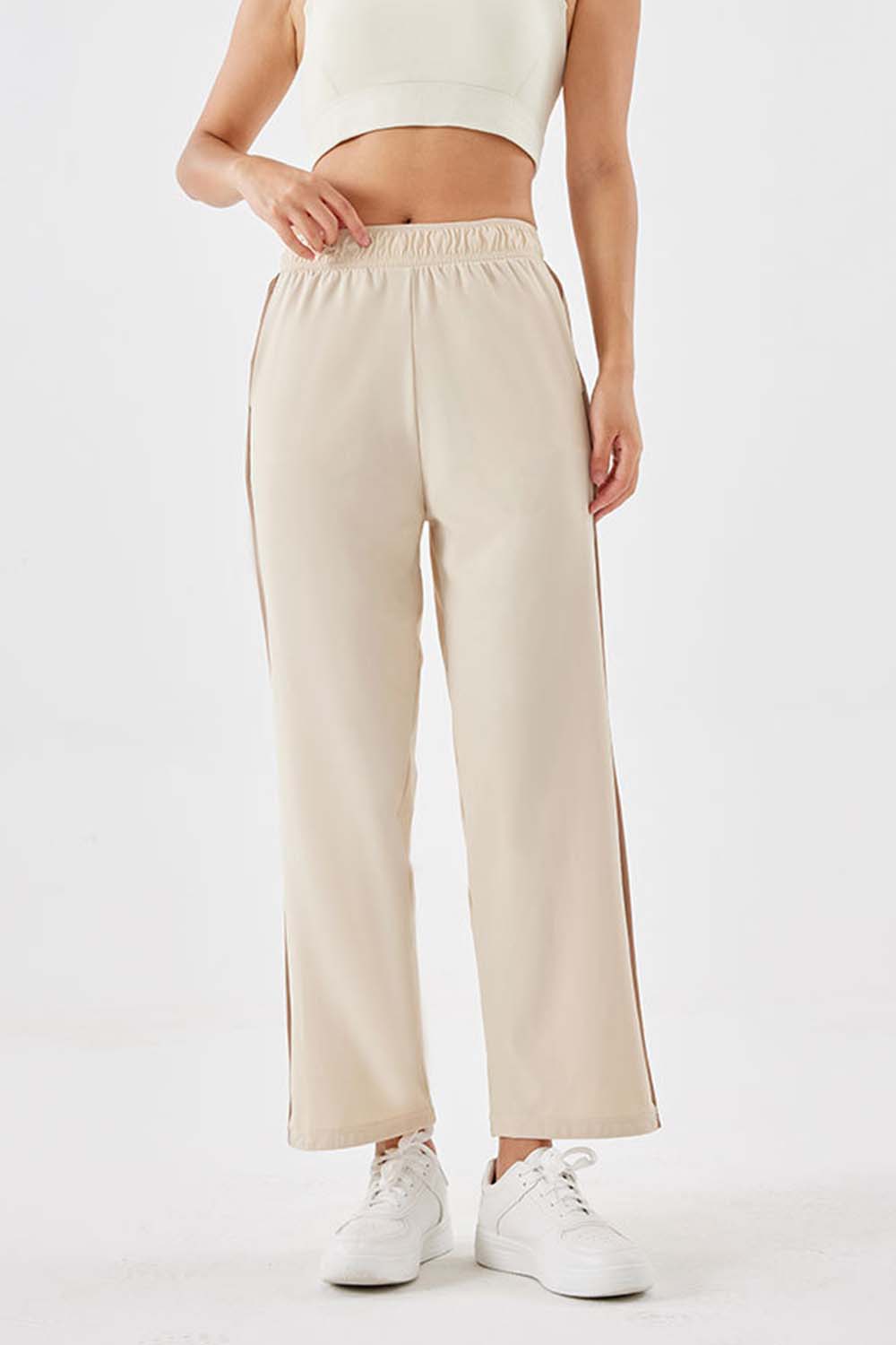 Sarah Full Size Seam Detail Long Pants