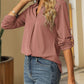Johnny Collar Long Sleeve T-Shirt