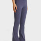 ChicBea Elastic Waist Flare Yoga Pants