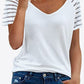 Full Size V-Neck Raglan Sleeve Tee