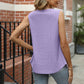 Full Size Eyelet Square Neck Tank
