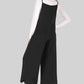 Full Size CoverTheBasics Cropped Wide Leg Overalls with Pockets