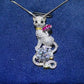 2 Carat Moissanite 925 Sterling Silver Necklace