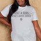 Malibu Dreams Simply Love Full Size Dog Paw Graphic Cotton T-Shirt